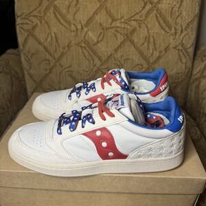 Saucony JAZZ COURT 1776 Patriotic Stars & Stripes Men's Size 11 Sneaker Shoes